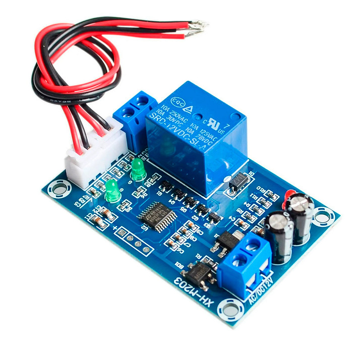Modulo Automático Controle De Nível Bomba Água 12V - Xh-m203