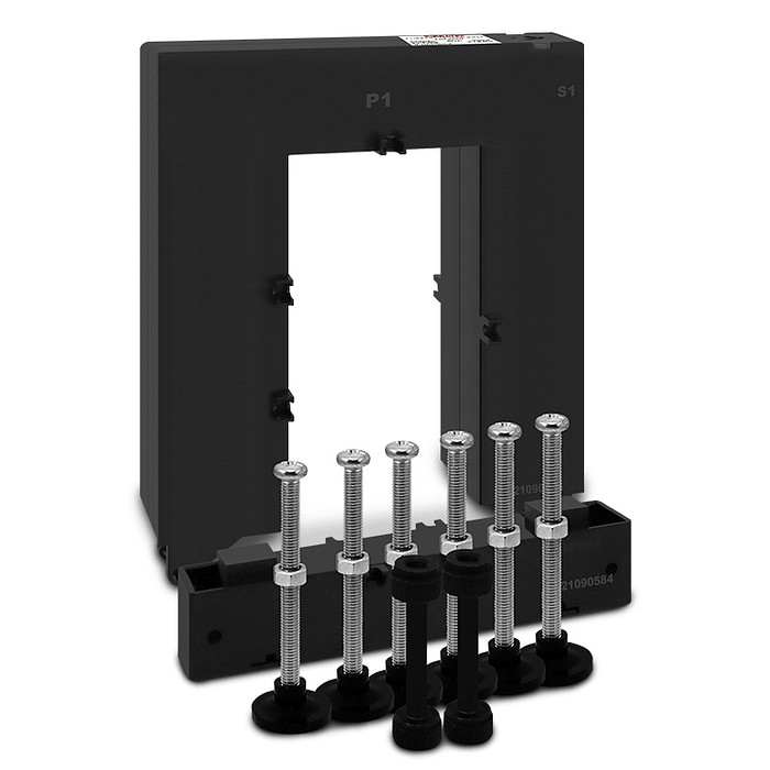 Transformador de Corrente (TC) Bipartido Relação de 2000/5A Abertura 80x120mm - DP812