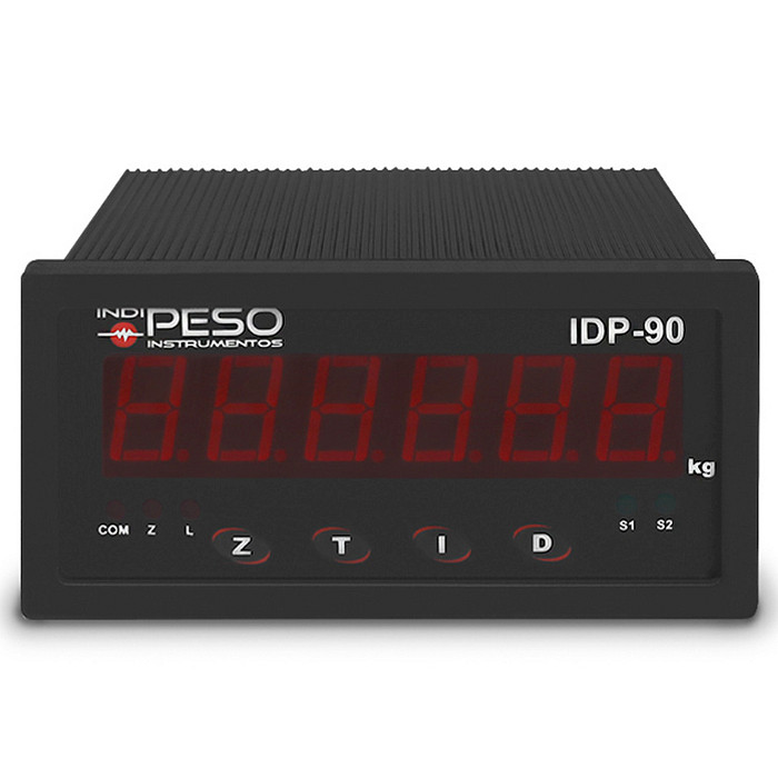 Indicador de Peso com Saída Analógica 0-10V 24V 48x96mm - IDP-90A