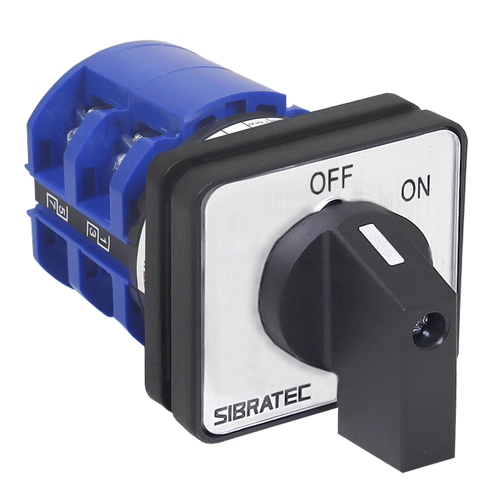 Chave Liga / Desliga 63A Rotativa para Porta de Painel 4 Polos Tetrapolar - LW28-63A