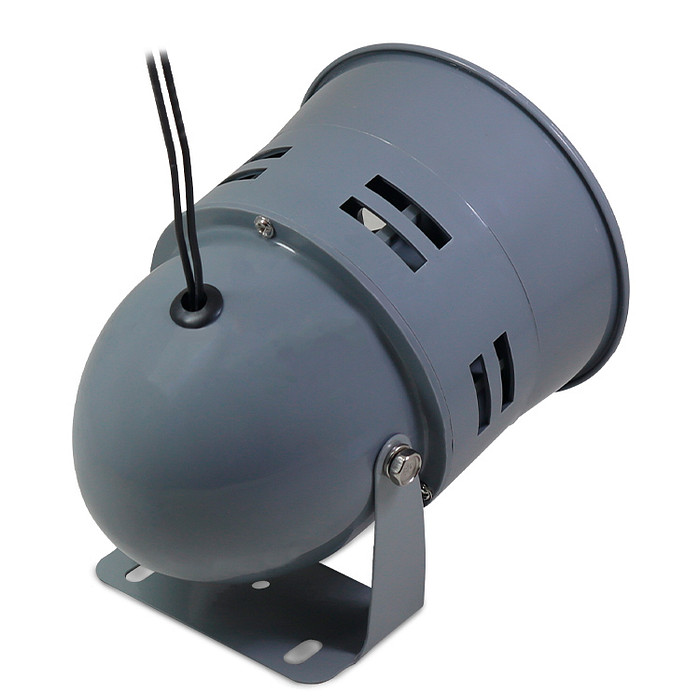 Sirene Sonora Industrial Motorizada 110dB 220V Diâmetro 12,8cm - MS-290