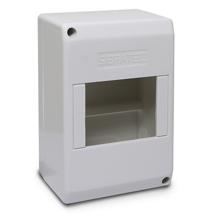 Caixa Plástica de Sobrepor para Disjuntor DIN de 3 e 4 Polos - QDS-4P