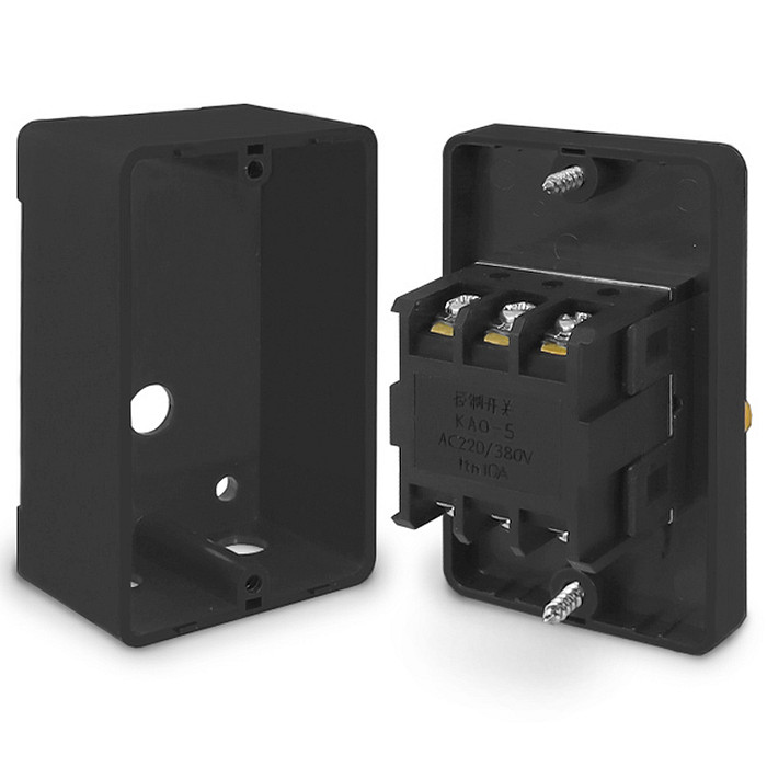 Botoeira Dupla Liga Desliga 10a Chave Trifásica para Motor Até 5cv - KAO-10KH