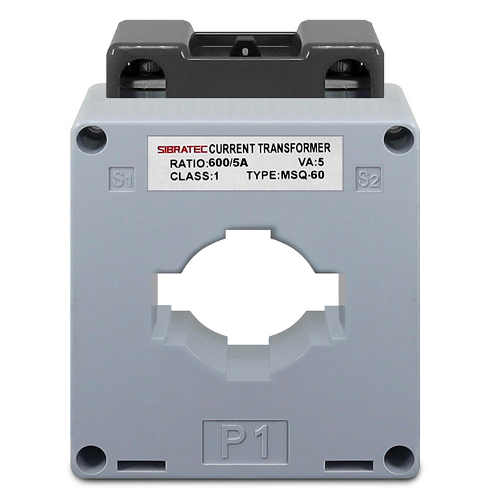 Transformador de Corrente (TC) Relação de 600/5A - Furo cabo 46mm - MSQ60