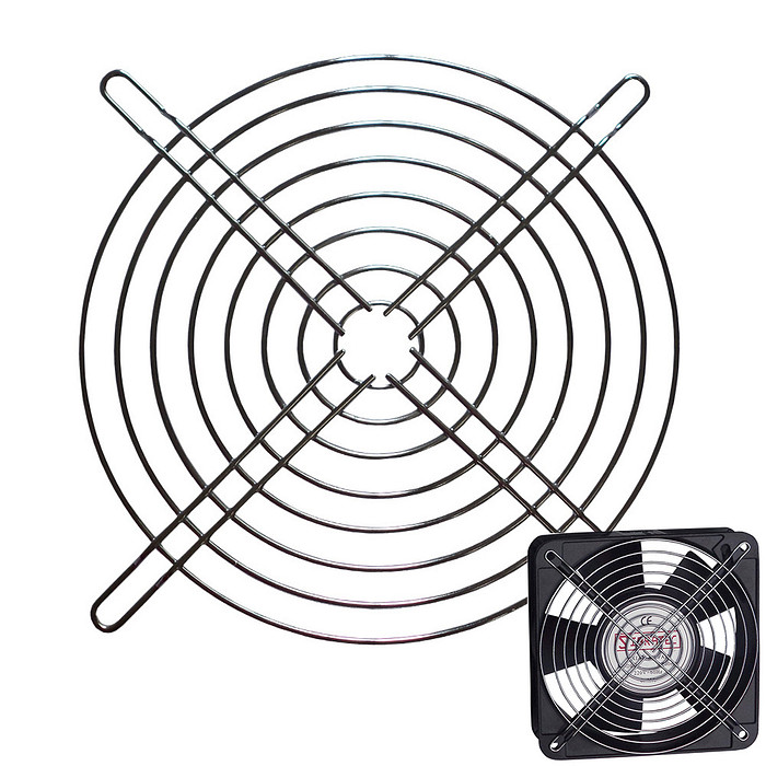 Grade de Proteção para Ventilador 120x120mm Metálica