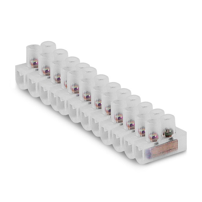 Borne Sindal Barra Terminal para Cabo 6 a 10mm² 12 Vias - TBS-10A