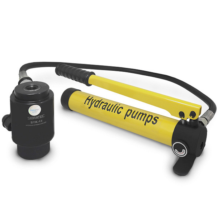 Perfurador De Chapa Manual Hidráulico 15 Ton. Cabeçote Móvel - SYK-15