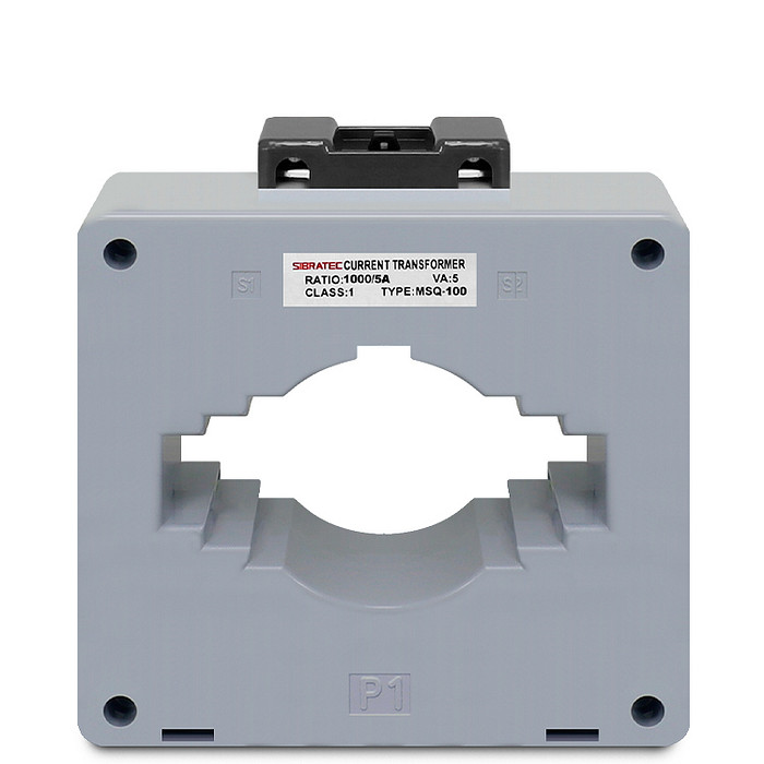 Transformador de Corrente (TC) Relação de 1000/5A - Furo cabo 62mm - MSQ100