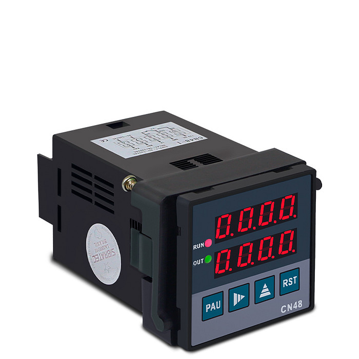 Relé Digital Multifunção Tacômetro, Temporizador, Contador 48x48mm Bivolt - CN48