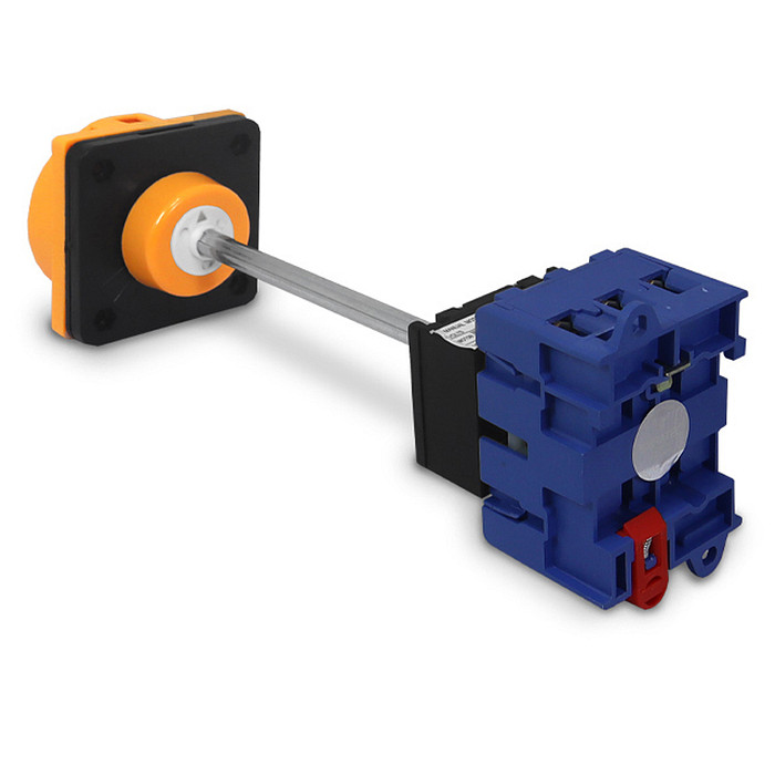 Chave Liga Desliga Rotativa 63A 3 Polos com Haste para Porta de Painel - D11-63A