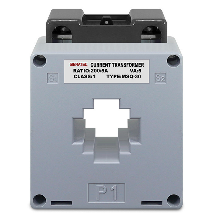 Transformador de Corrente (TC) Relação de 200/5A - Furo cabo 31mm - MSQ30