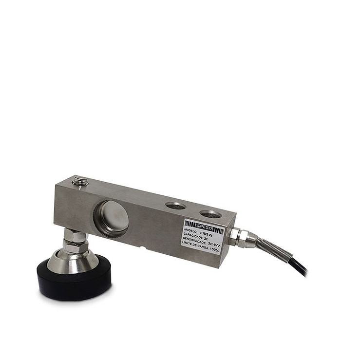 Célula de Carga Tipo I Capacidade 2.000Kg Rosca M12 e Pé Articulável - I130X2-2T