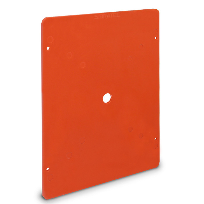 Placa de Montagem 31,5x24,5cm para Quadro G 35x26x17cm Plástico cor Laranja