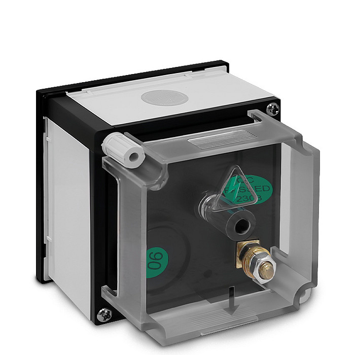 Amperímetro Analógico Medição Direta até 50A (Máx. 100A) Padrão 72x72mm