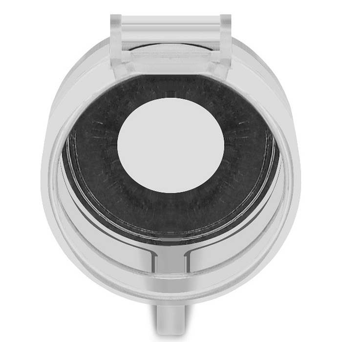 Capa Transparente Bloqueio Segurança Botão Emergência 22mm Cogumelo