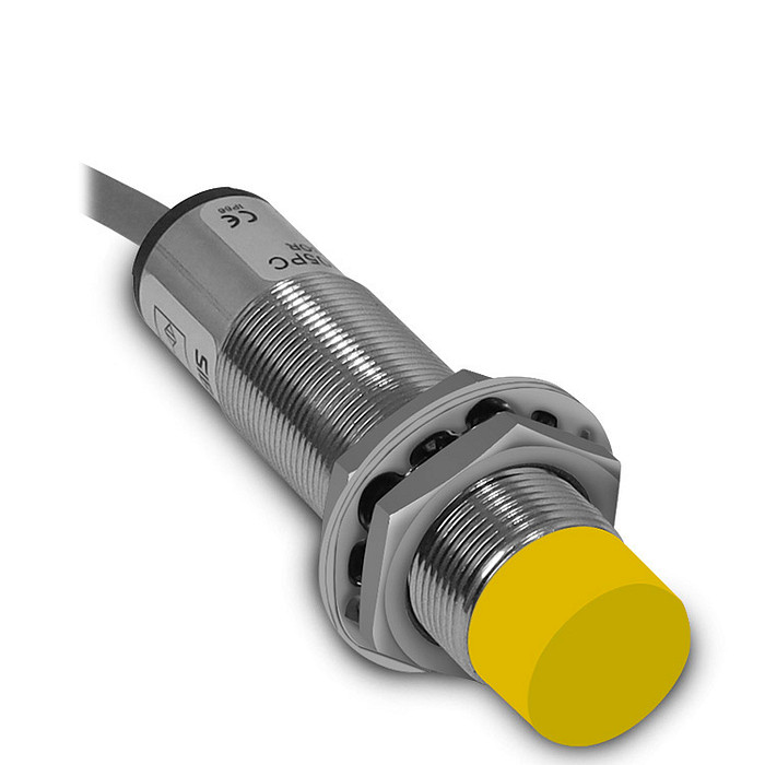 Sensor Indutivo 18mm PNP-NA+NF 6-36V Range 8mm com 4 Fios - LM18-3008PC