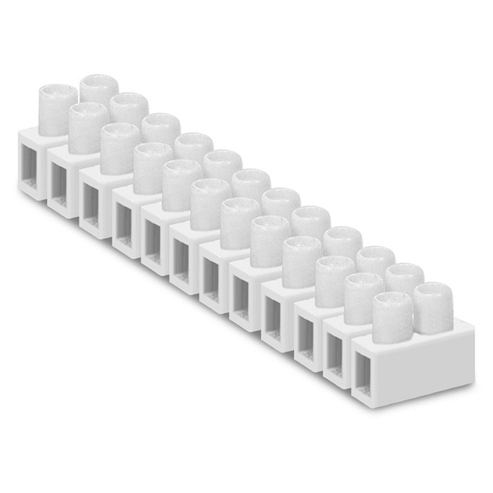 Borne Sindal Barra Terminal para Cabo 10 a 16mm² 12 Vias - TBS-60A