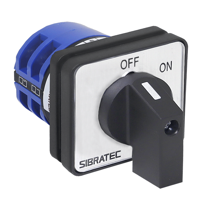 Chave Liga / Desliga Rotativa 32A 4 Polos para Porta de Painel - LW28-32A