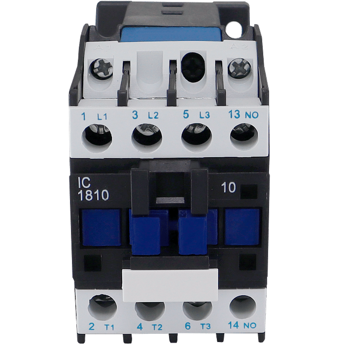Contator Tripolar 18A 1810 Bobina 110V 127V com Contato aux. 1NA