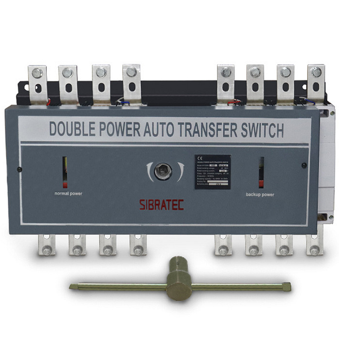 Chave de Transferência Automática 800A 4 Polos Rede Gerador - HYCQ5M