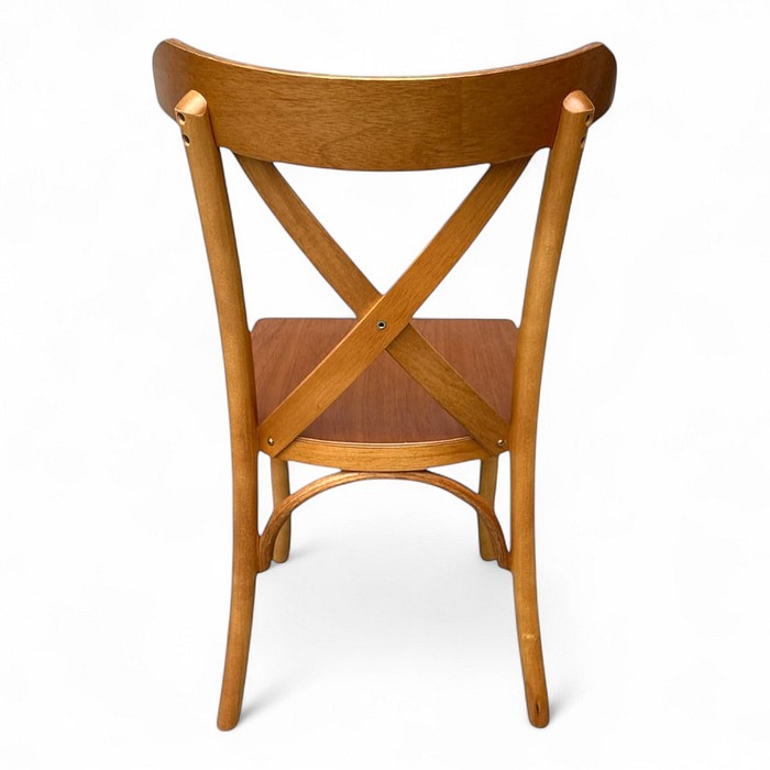 Cadeira Madrid Durável e Confortável Verniz Mel