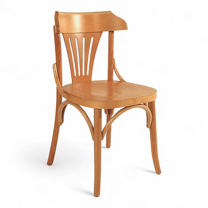 Cadeira Alemanha Madeira de Tauari no Verniz Mel