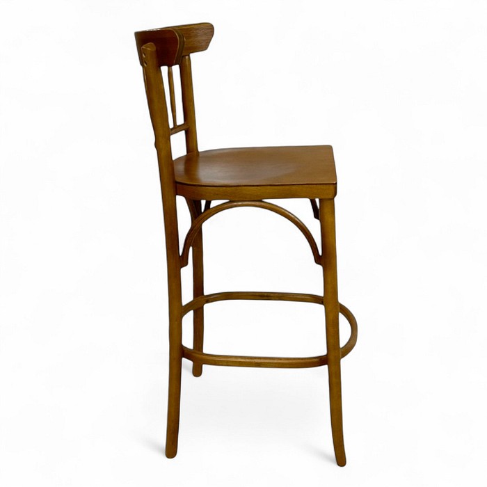 Banqueta Em Madeira Maciça Havanna Castanho