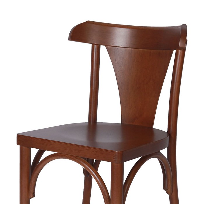 Cadeira Itália Madeira Maciça Ergonômica Castanho