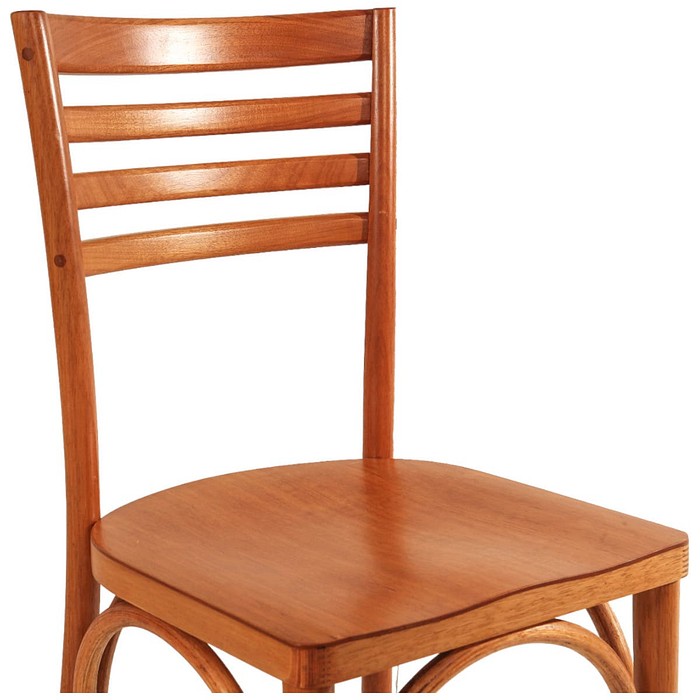 Cadeira Belgica Resistente em Madeira Maciça  no Mel