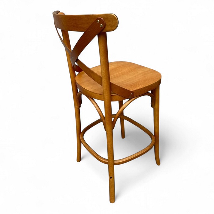 Banqueta Espanha Madeira de Tauari Mel