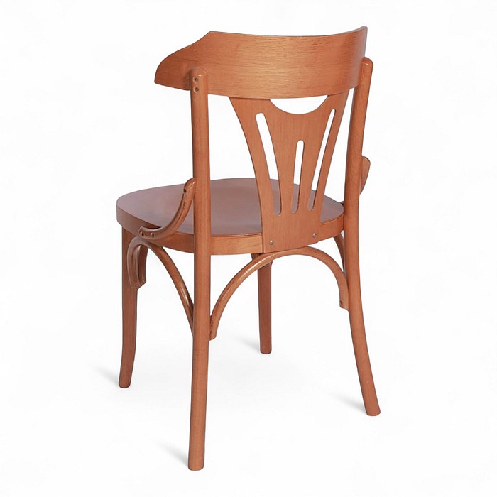 Cadeira Angra Ergonômica Madeira Nobre Castanho