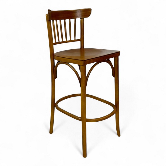 Banqueta Em Madeira Maciça Havanna Castanho