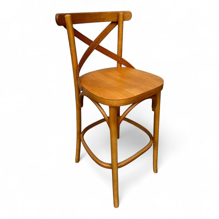 Banqueta Espanha Madeira de Tauari Mel