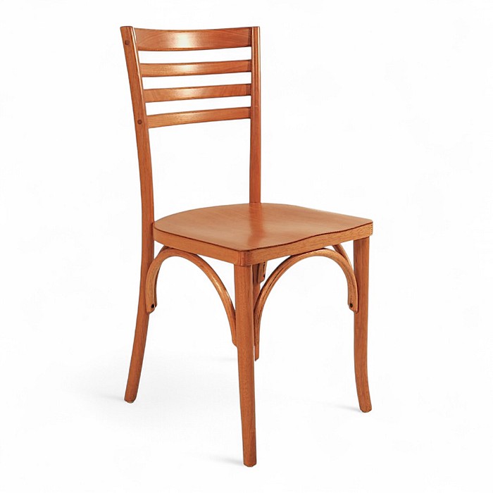 Cadeira Belgica Resistente em Madeira Maciça  no Mel