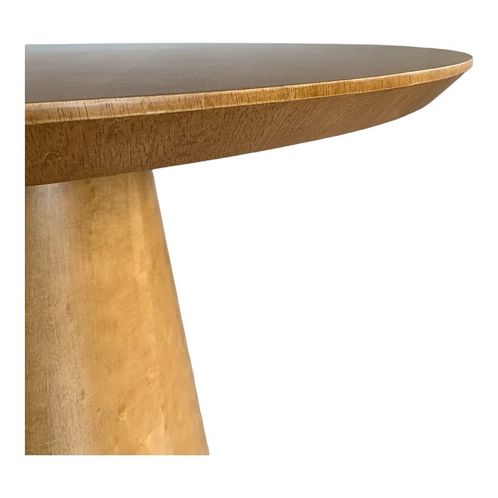 Mesa Cone Laminada Tauari Acabamento em Verniz Mel