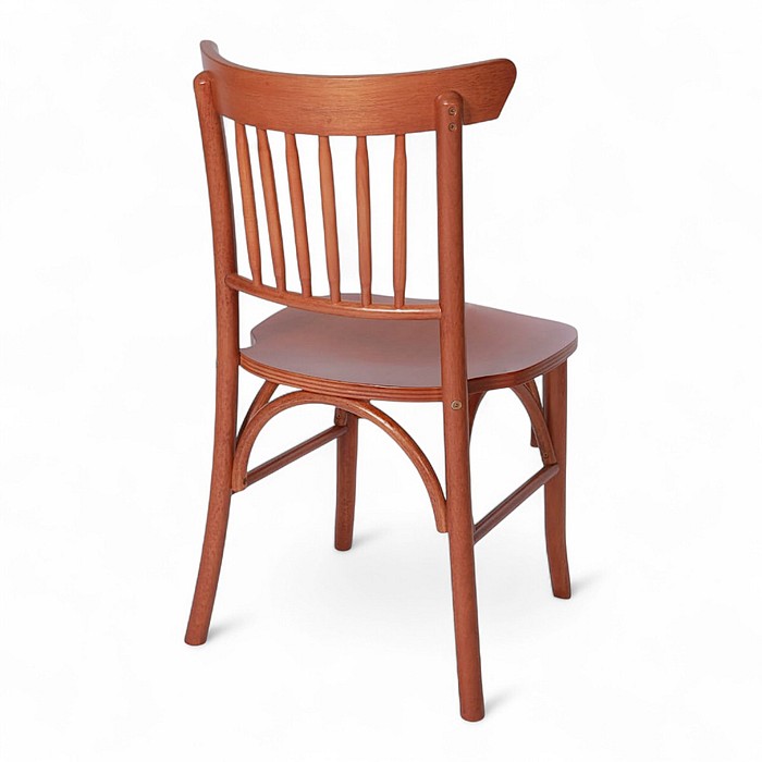 Cadeira Havanna Empilhavel Madeira Maciça Resistente Castanho