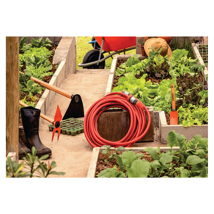 Mangueira Antitorção de Jardim 1/2"  3 Camadas com 30m Tramontina