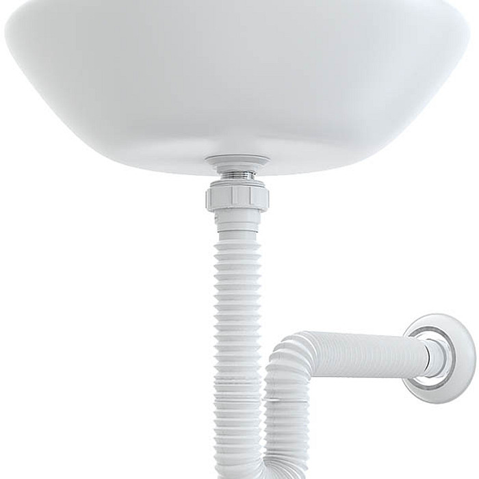 Sifão Tubo Extensivo Universal Branco Blukit