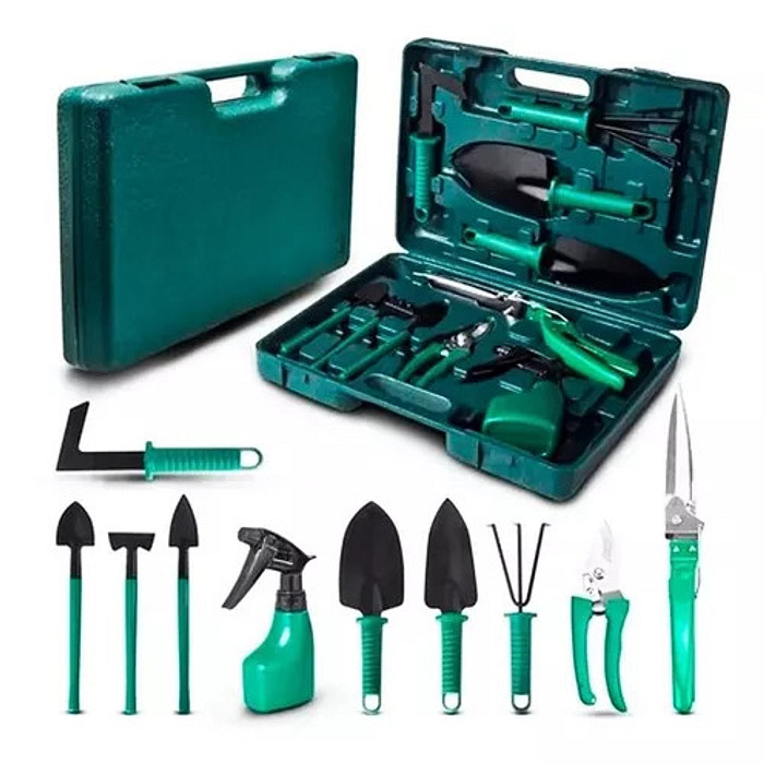 Kit Jardinagem Noll 10 peças com Maleta