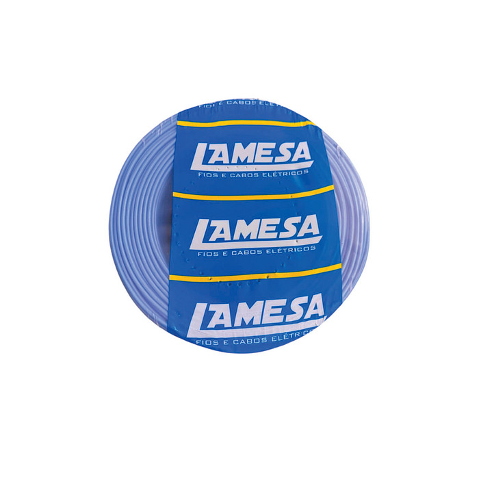 CABO FLEXIVEL LAMEFLAM 1 X 2,5 MM2 - AZUL - ROLO 100M