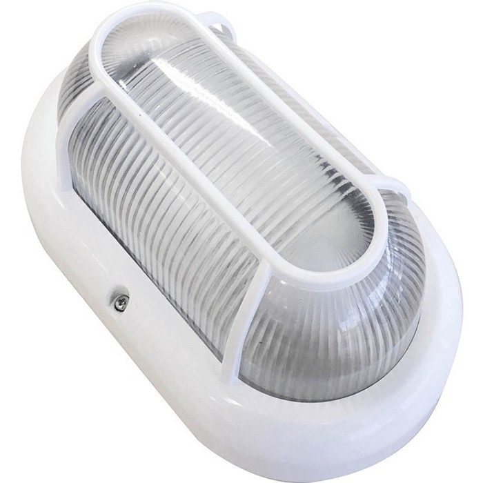 Tartaruga  Clean IP41  E27 IP41  Lente Policarbonato - Branco - BLUMENAU