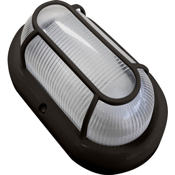 Tartaruga Clean IP41 E27 Lente Policarbonato -Preto - BLUMENAU