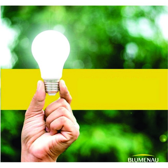 Kit 10 Lampadas Led Blumenau 6W 6.500K E27 Bivolt