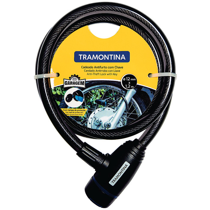 Cadeado Antifurto Tramontina com Chave - Tramontina