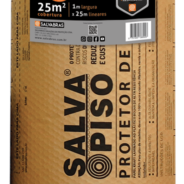 Proteção Pisos Em Reformas Construção Salva Piso 1m X 25m