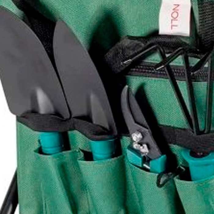 Kit Jardinagem Noll 8 Peças com Banquinho