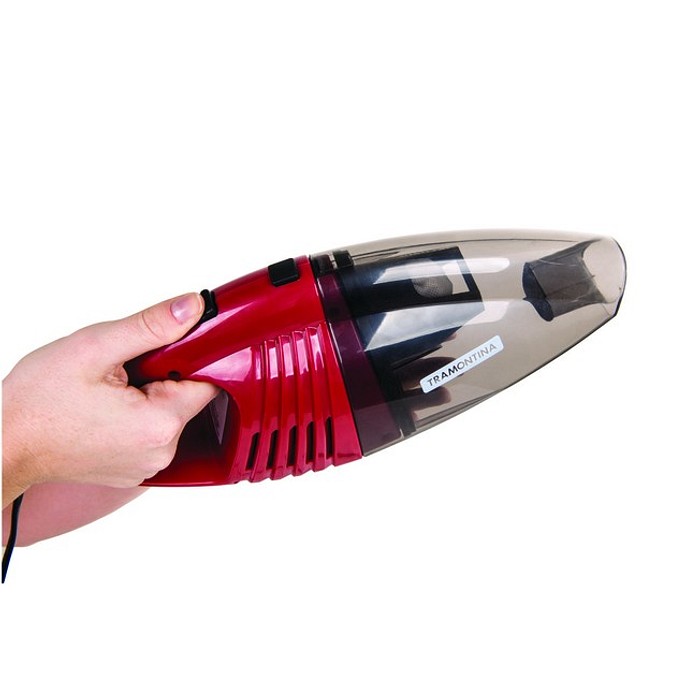 Aspirador de Pó Portátil Tramontina para Carros 60W 12V Vermelho