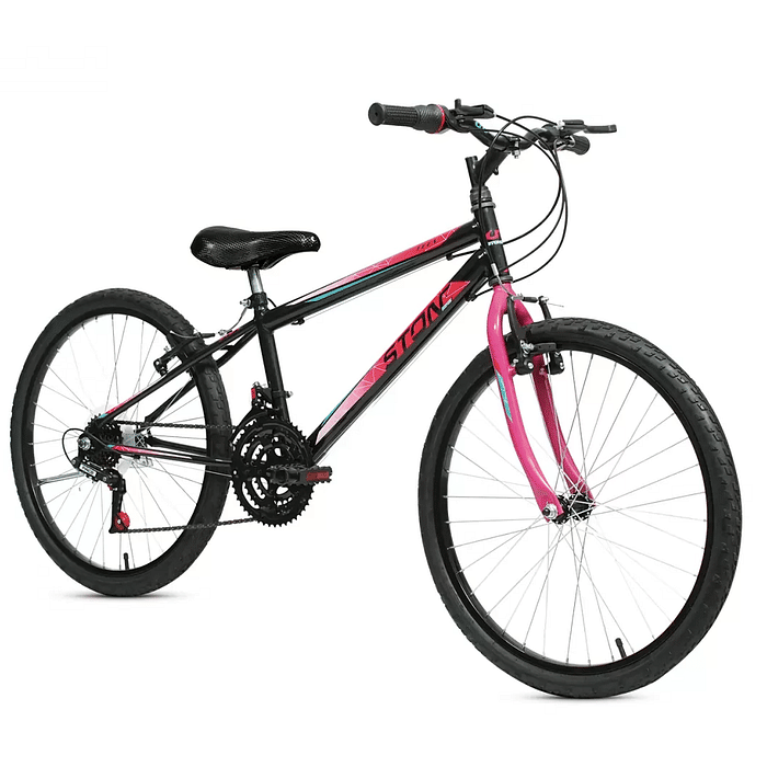 Bicicleta Aro 24 Teen 18V Feminino