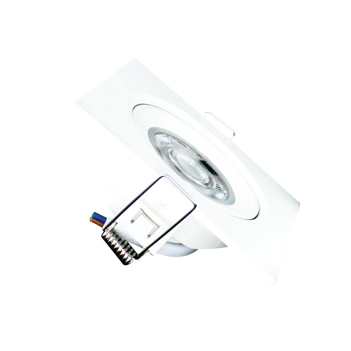 Spot Led 5W Embutir Quadrado Bivolt  6000K -  Kian