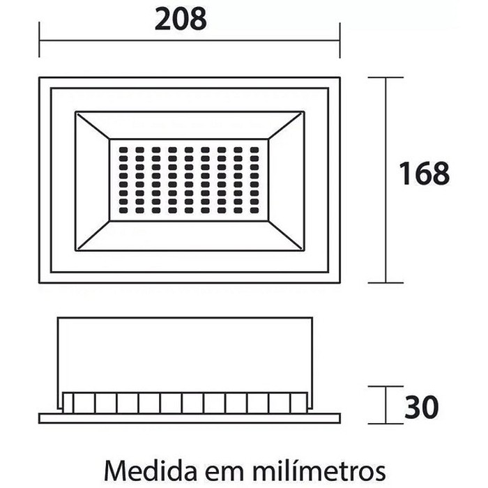 Refletor LED Tech 50W 6.500K - BLUMENAU